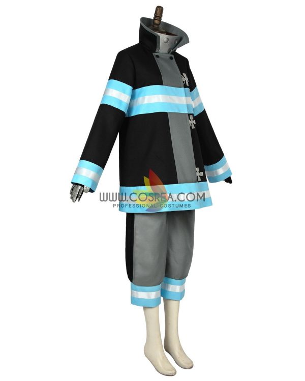 Anime Fire Force Kotatsu Tamaki Fire Suit Cosplay Costume for Sale
